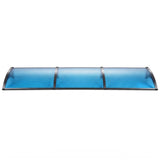 Instahut Window Door Awning 1mx3m Blue