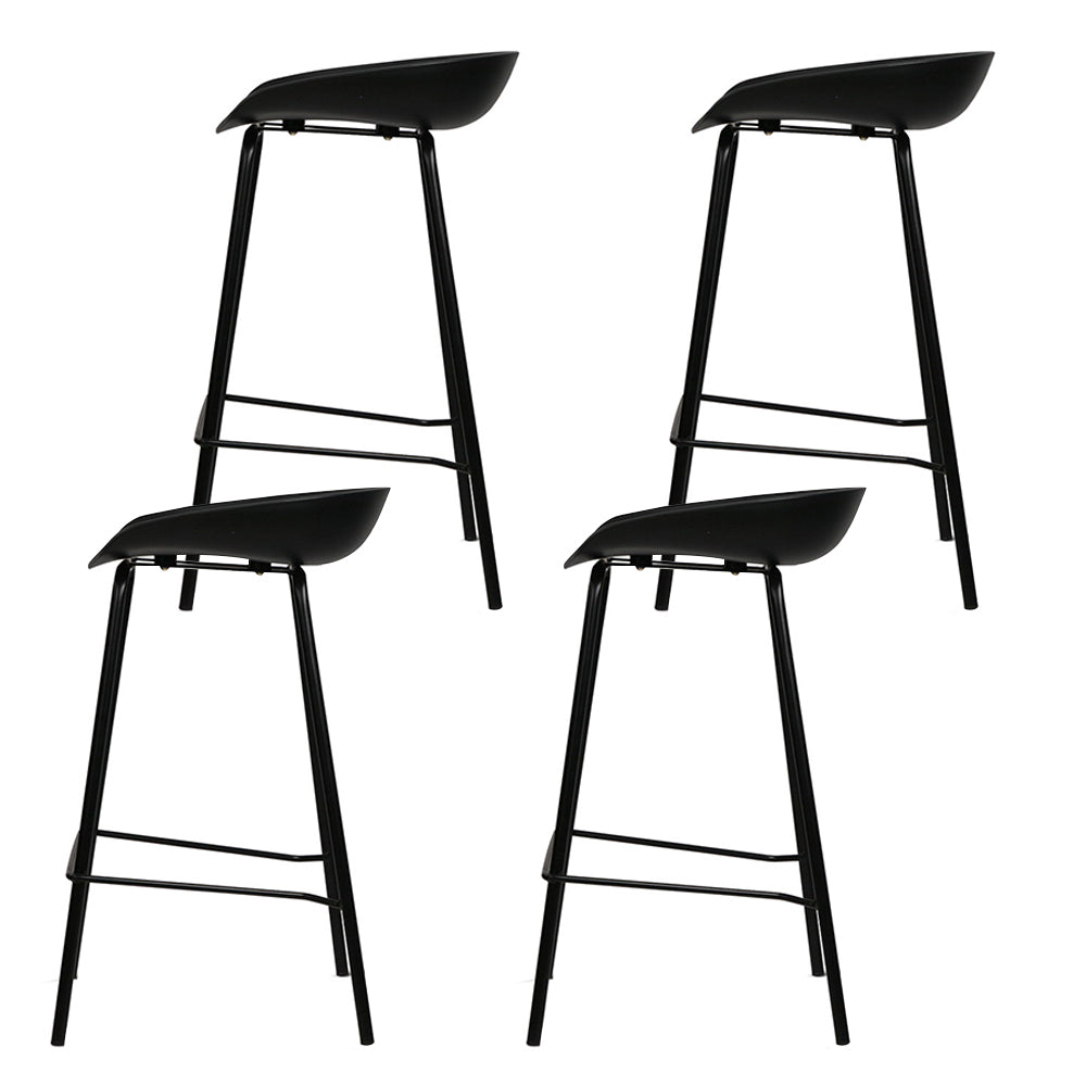 Table & Bar Stools: Artiss 4x Bar Stools Kitchen Counter Stools Metal