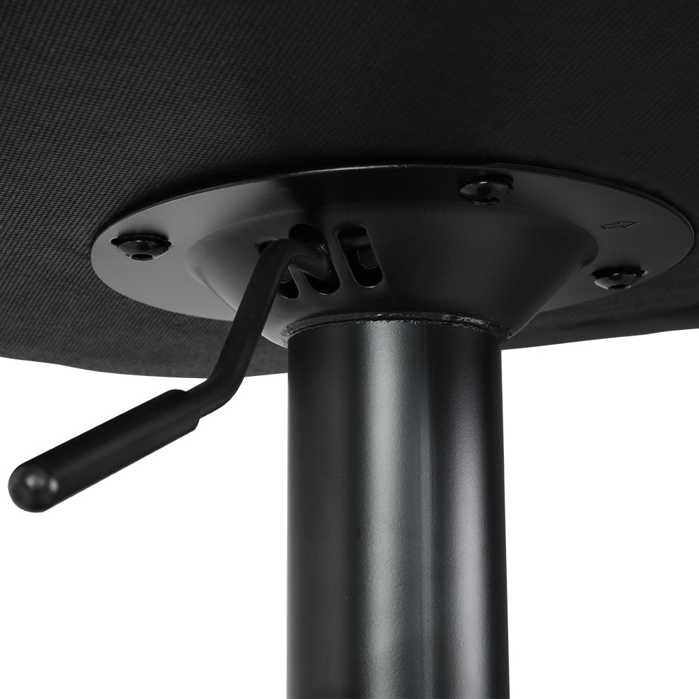 Table & Bar Stools: Artiss 2x Bar Stools Kitchen Swivel Bar Stool Gas Lift Chairs Barstools Black