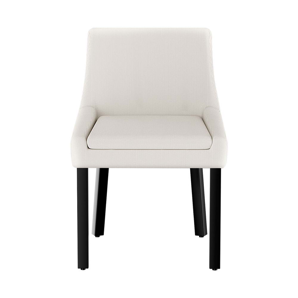 Kitchen & Dining Chairs: Artiss Dining Chairs Set of 4 Corduroy Wooden Beige