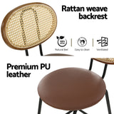 Artiss Bar Table Stools Set Dining Desk Industrial Kitchen Chairs Cafe Pub