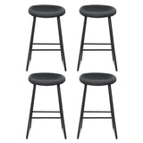 Artiss 4x Bar Stools Kitchen Dining Chairs Counter Stool PU Leather Metal