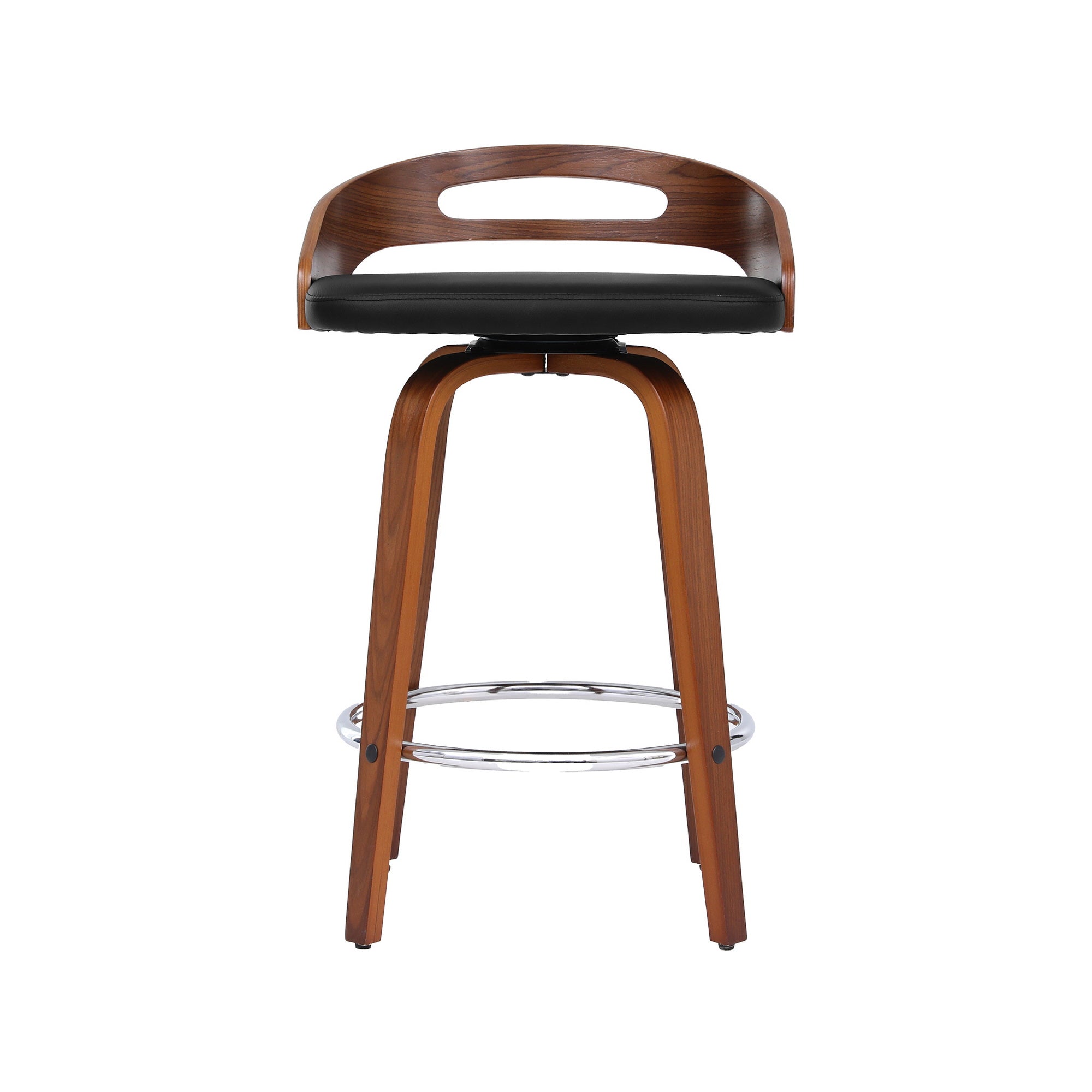 Table & Bar Stools: Artiss 2x Bar Stools Swivel Dining Chairs Low Back Counter Seat PU Cushion