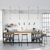 Table & Bar Stools: Artiss Bar Stools Kitchen Counter Stools Metal Chairs x2