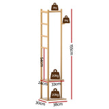 Coat Racks: Artiss Clothes Rack Airer Coat Stand Bamboo