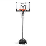 Basketball & Basketball Accessories: Everfit Portable Basketball Hoop Adjustable Pool Goal System Backyard 1.05M-2.1M