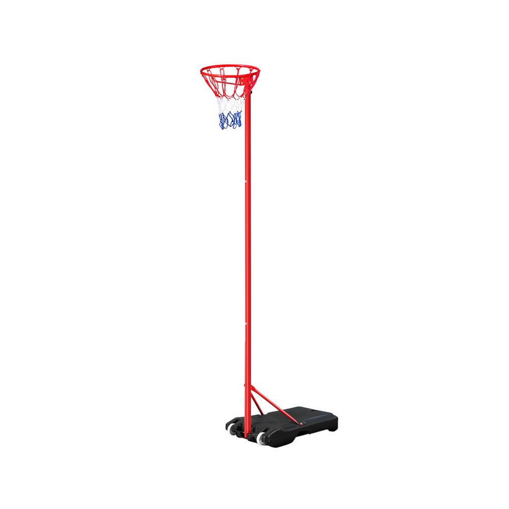 Basketball & Basketball Accessories: Everfit 3.05M Netball Hoop Basketball Stand System Net Ring