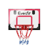Basketball & Basketball Accessories: Everfit 23" Mini Basketball Hoop Backboard Door Wall Mounted Sports Kids Red