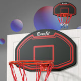 Basketball & Basketball Accessories: Everfit 38" Basketball Hoop Backboard Door Wall Mounted Ring Net Sports Kids