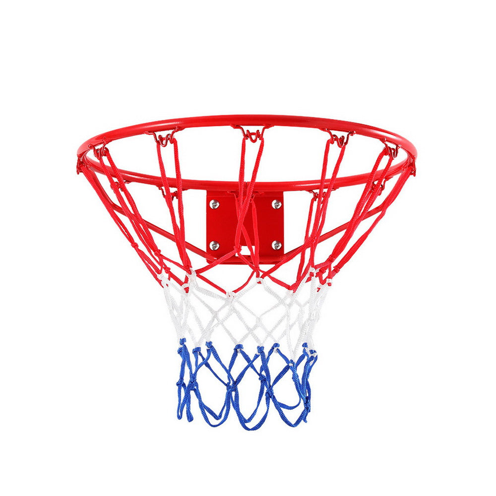 Outdoor Play Equipment: Everfit Basketball Ring Hoop Rim Goal Net 45CM