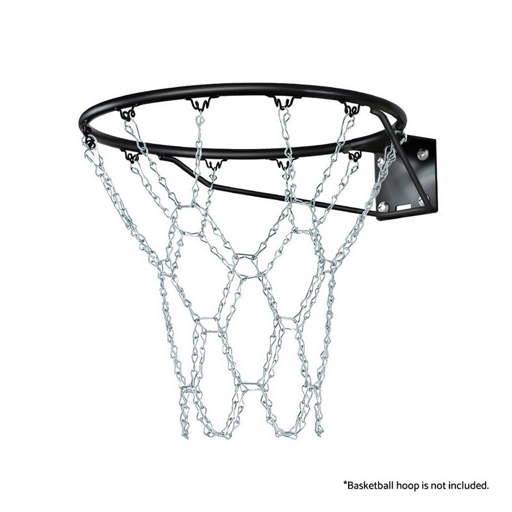 Automotive Repair & Speciality Tools: Everfit Basketball Ring Metal Braided Chain Net 12 Loop