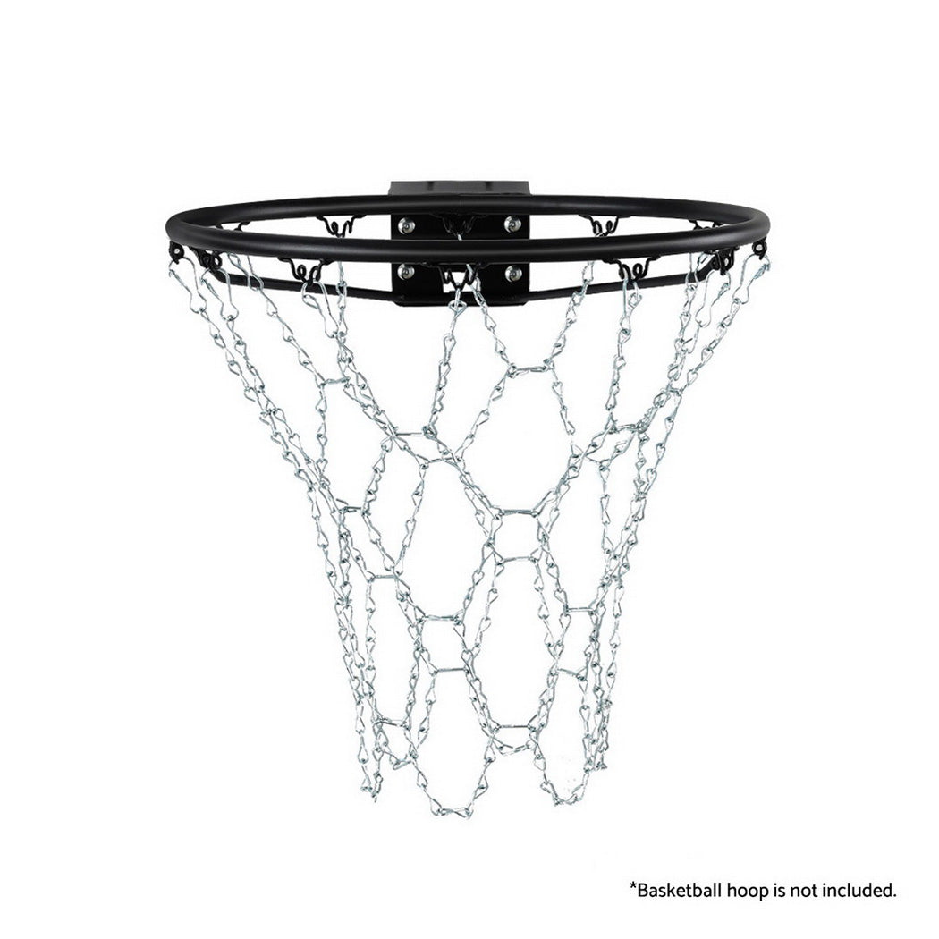 Automotive Repair & Speciality Tools: Everfit Basketball Ring Metal Braided Chain Net 12 Loop