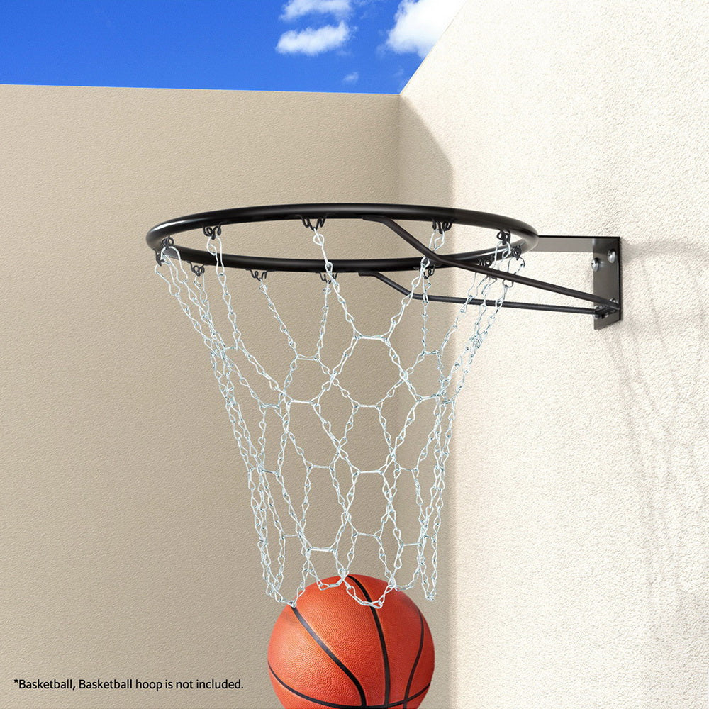 Automotive Repair & Speciality Tools: Everfit Basketball Ring Metal Braided Chain Net 12 Loop