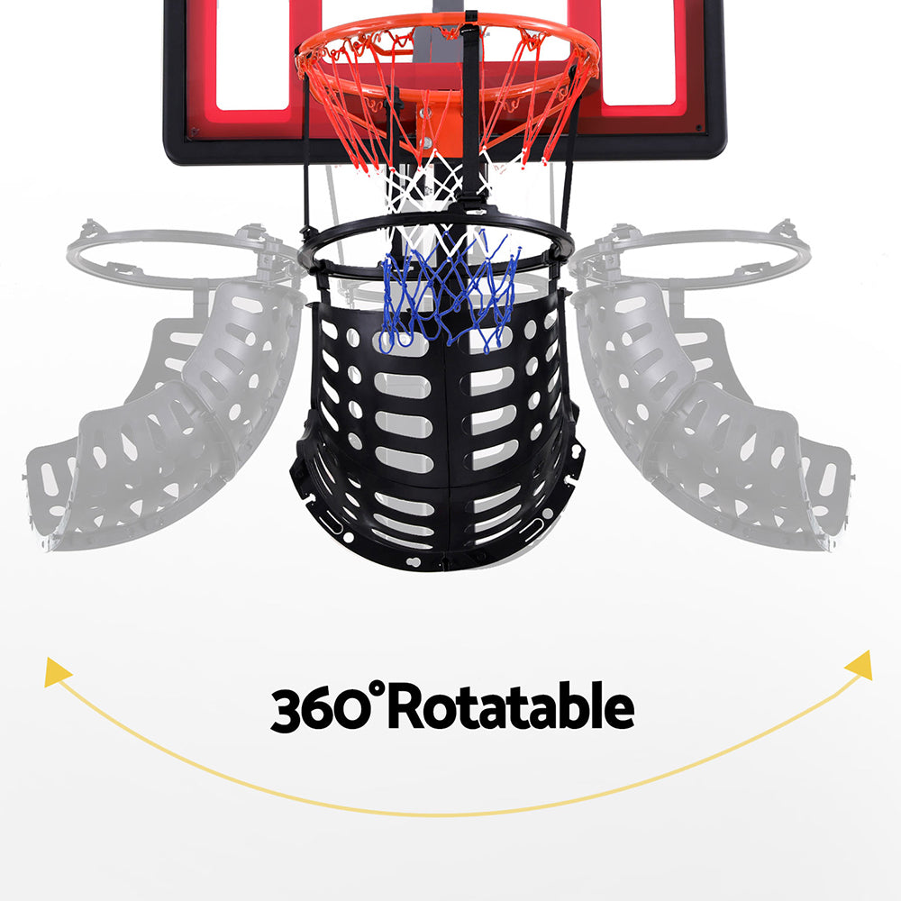 Basketball & Basketball Accessories: Everfit Basketball Hoop Rebounder Return System Ball Returner