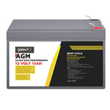 Batteries & Generators: Giantz AGM Battery 12V 15Ah Deep Cycle Box Portable Solar Caravan Camping