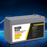 Batteries & Generators: Giantz AGM Deep Cycle Battery 12V 9Ah Box Portable Solar Caravan Camping