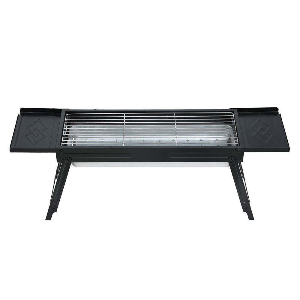 Fire Pits: Grillz Charcoal BBQ Grill Smoker Portable Barbecue Outdoor Foldable Camping