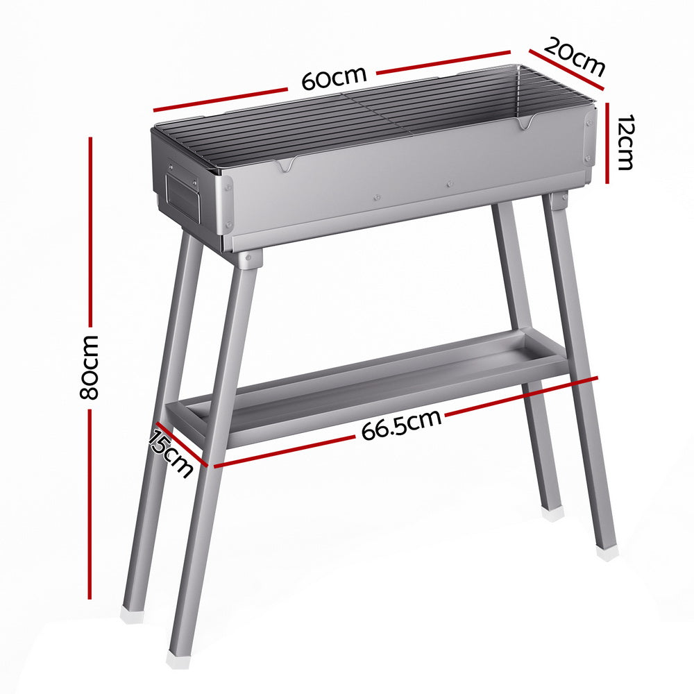 BBQ Tools: Grillz BBQ Grill Charcoal Smoker Portable Barbecue