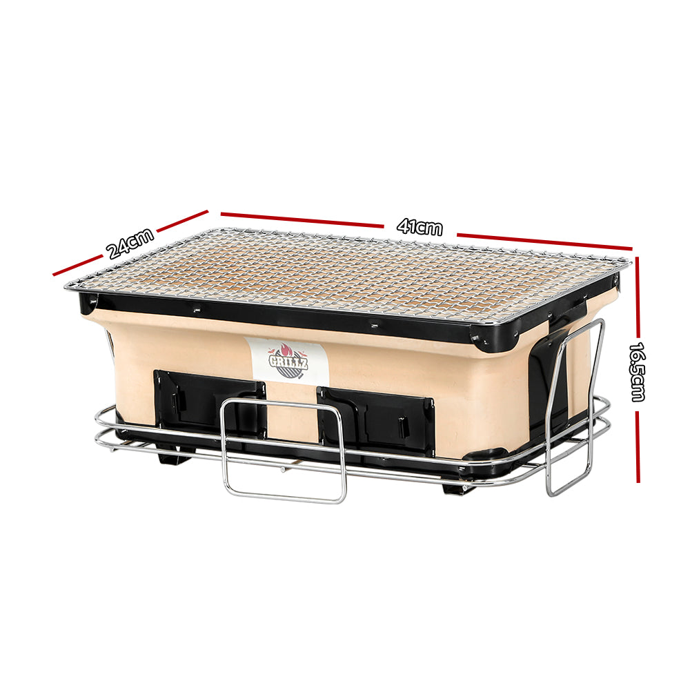 BBQ Tools: Grillz BBQ Grill Tabletop Charcoal Smoker
