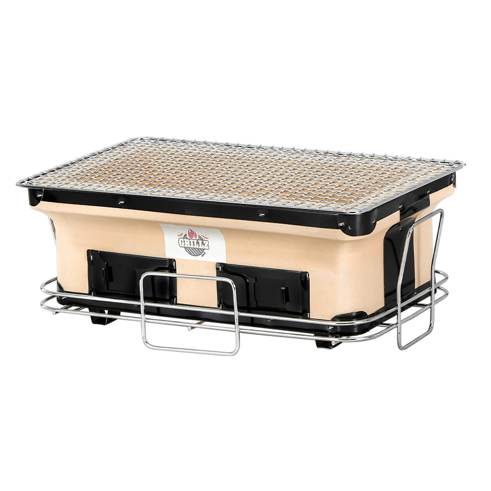 BBQ Tools: Grillz BBQ Grill Tabletop Charcoal Smoker