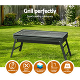BBQ Tools: Grillz BBQ Grill Charcoal Smoker Foldable