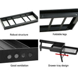 BBQ Tools: Grillz BBQ Grill Charcoal Smoker Foldable