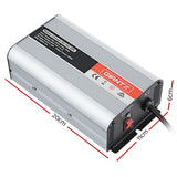 Batteries & Generators: Giantz 12V 20A Car Battery Charger Inverter 20 Amp ATV 4WD Boat Caravan