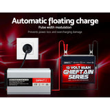 Batteries & Generators: Giantz 12V 30A Car Battery Charger 30Amp ATV 4WD Boat Caravan