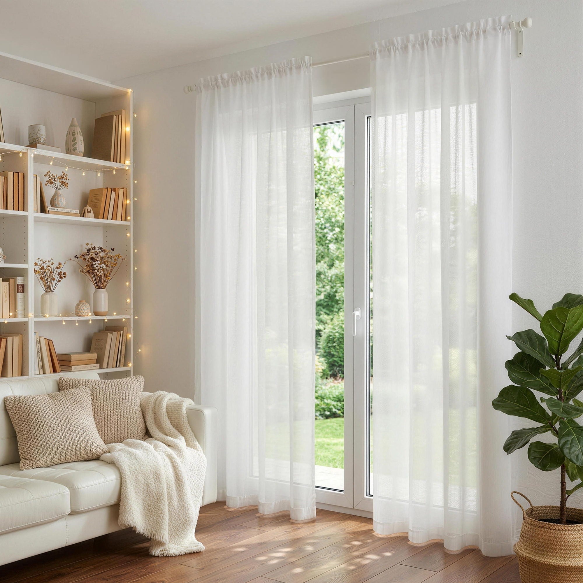 Artiss Blockout Curtains 2X 132x213cm Light Filtering Window Drapes Rod Pocket