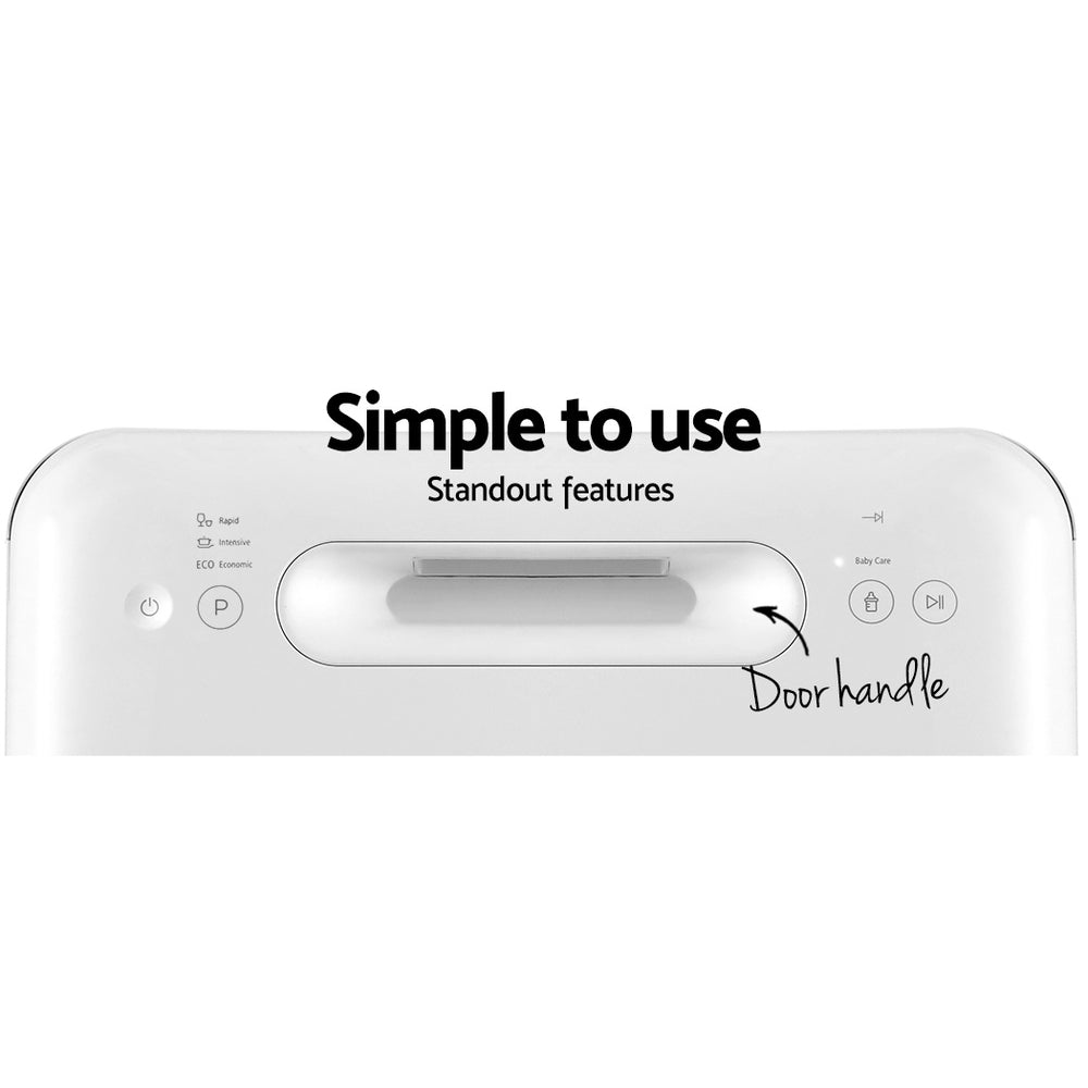 Dishwashers: Devanti 3 Place Settings Benchtop Dishwasher
