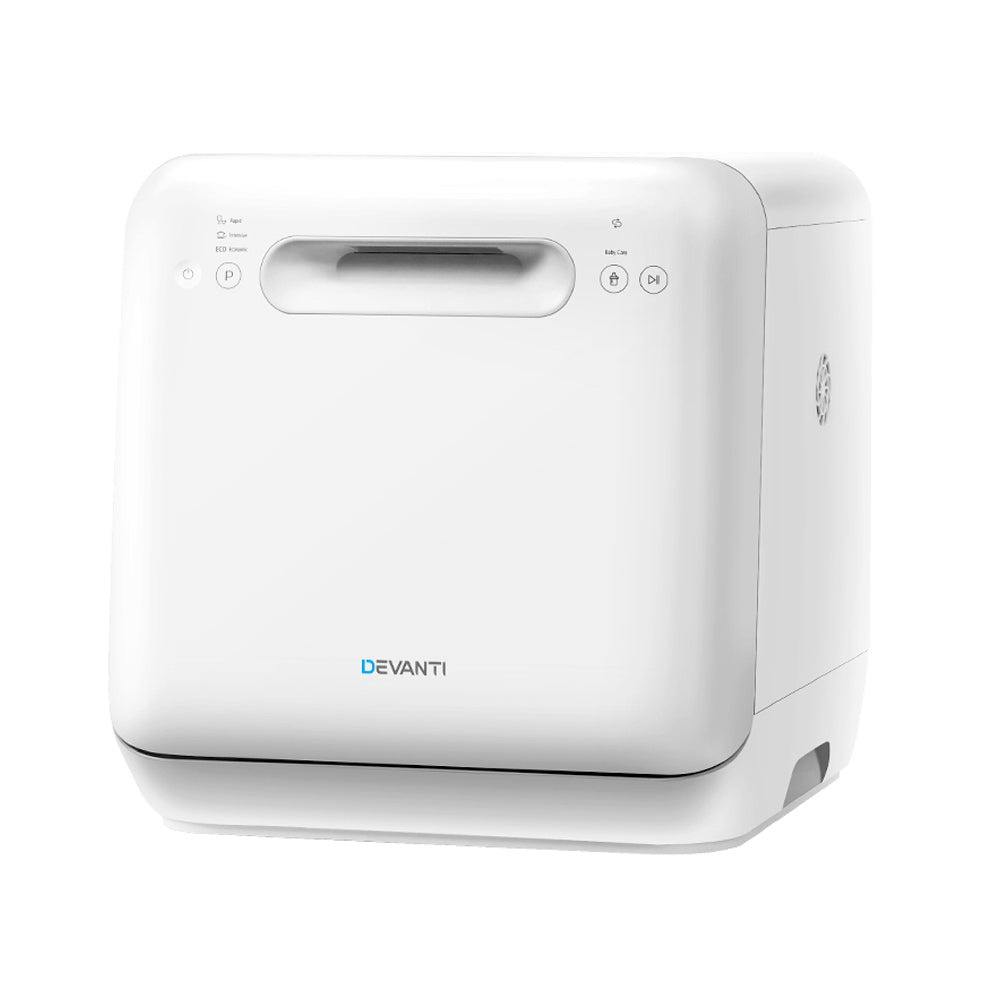 Dishwashers: Devanti 3 Place Settings Benchtop Dishwasher