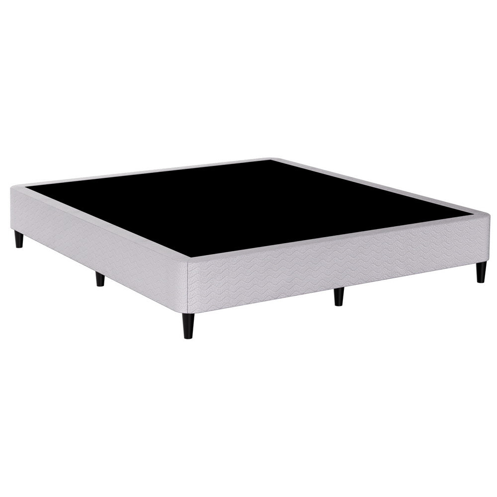 Beds & Bed Frames: Artiss Bed Frame King Size Metal Grey MASON