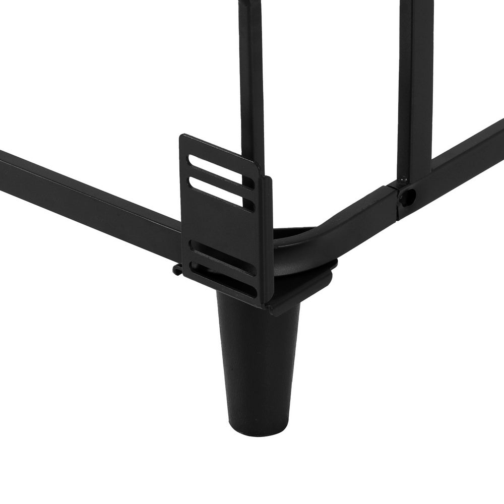 Beds & Bed Frames: Artiss Bed Frame King Size Metal Grey MASON