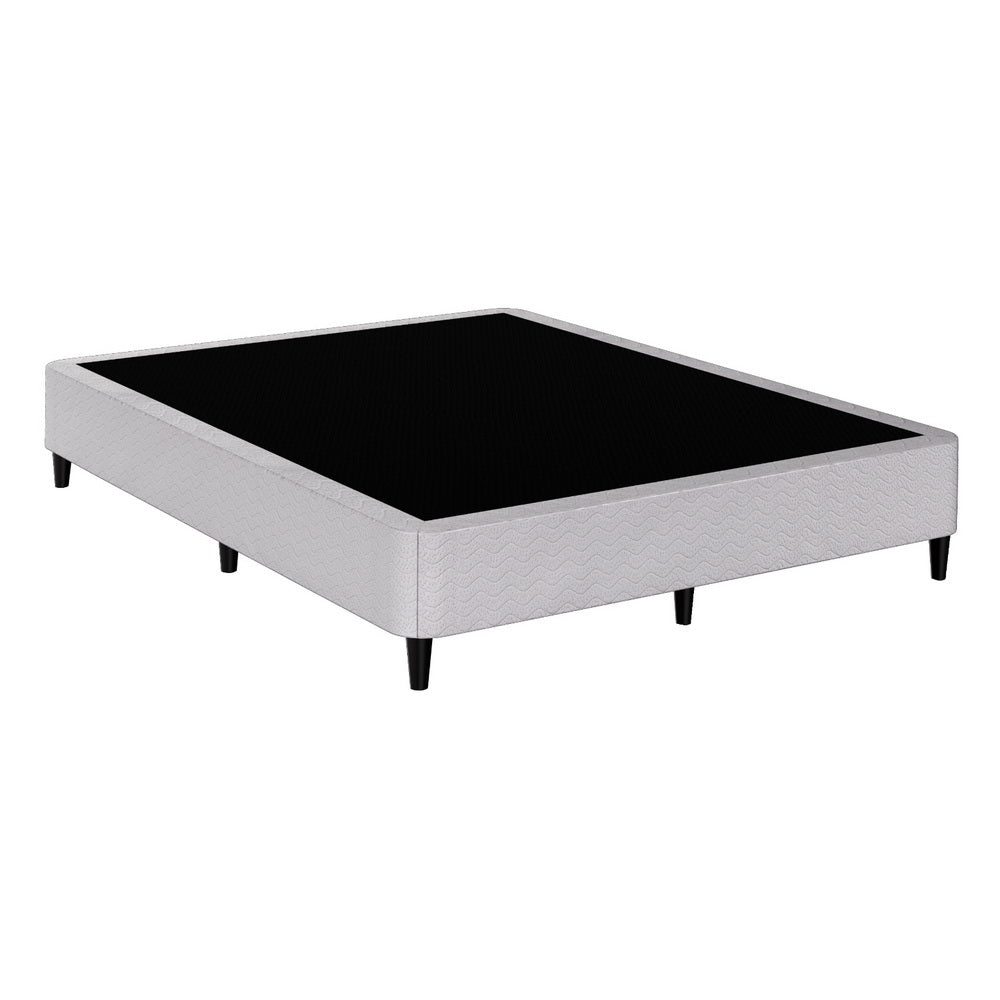 Beds & Bed Frames: Artiss Bed Frame Queen Size Metal Grey MASON