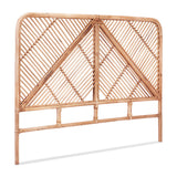 Headboards: Artiss Bed Headboard Queen Bedhead Rattan - FRED Pine