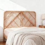 Headboards: Artiss Bed Headboard Queen Bedhead Rattan - FRED Pine