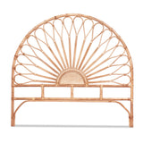 Artiss Bed Headboard Double Bedhead Rattan - MARI Pine