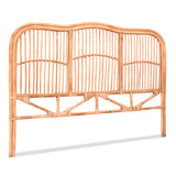 Headboards: Artiss Bed Headboard Queen Bedhead Rattan - NERO Pine