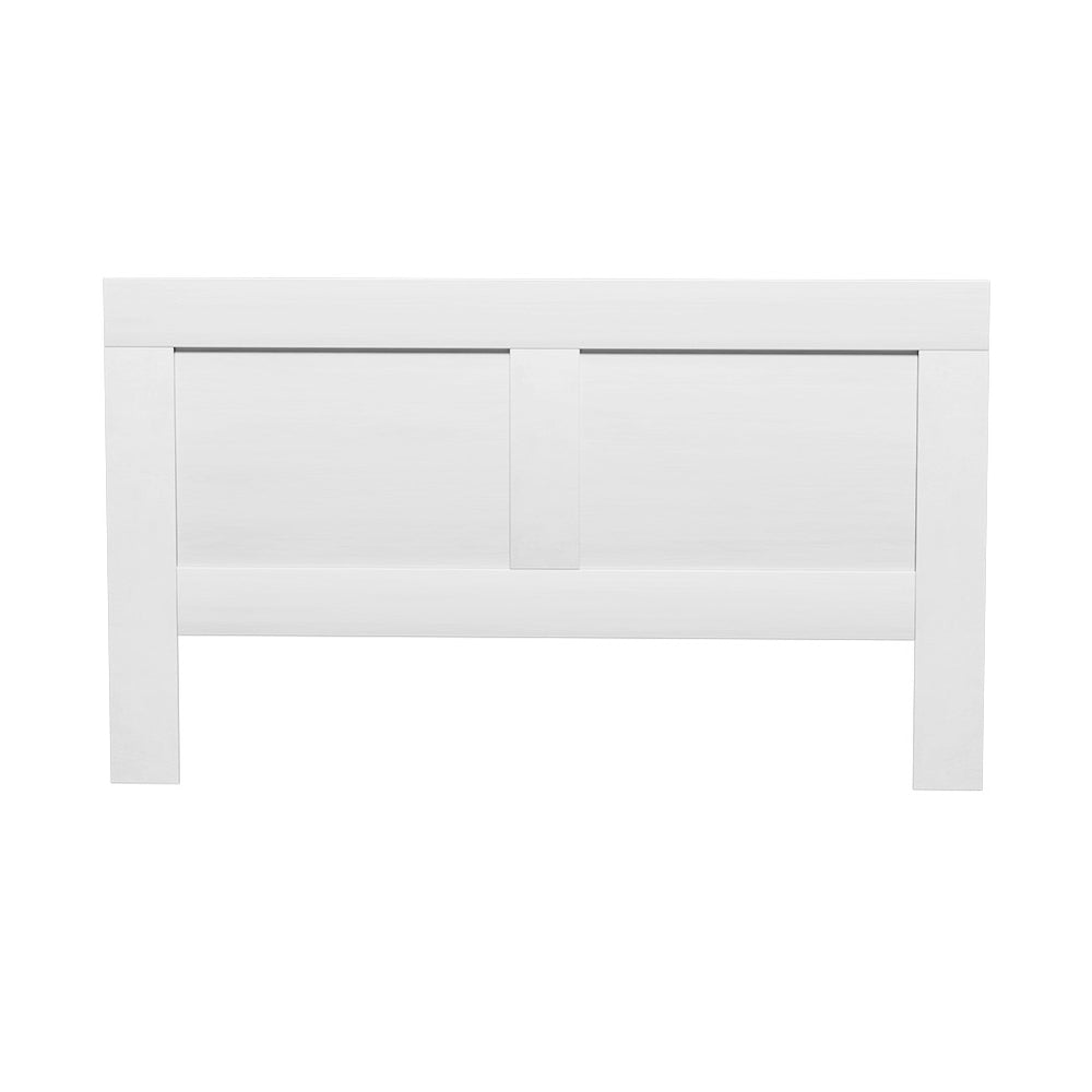 Bookcases & Shelves: Artiss Bed Head Headboard King with Shelves - CABI White