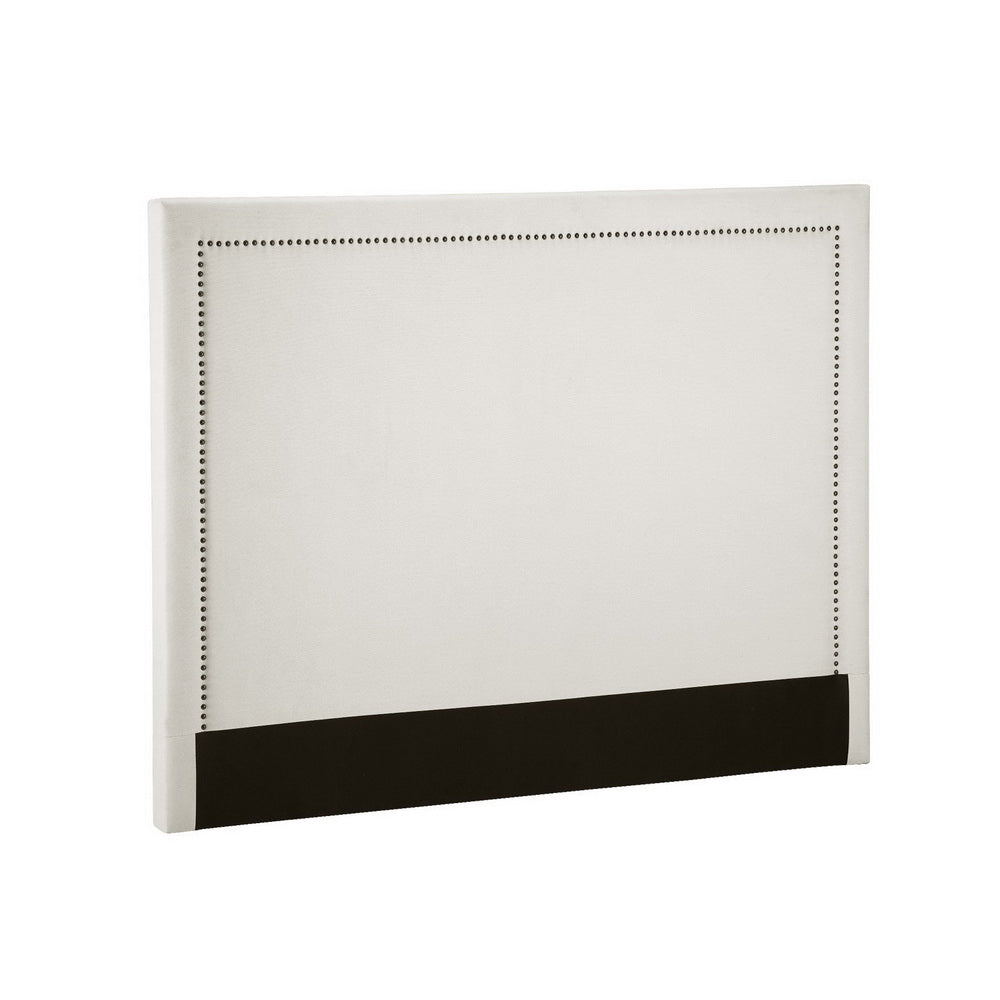 Headboards: Artiss Bed Frame Bed Head Headboard Queen Fabric - RIVE Beige