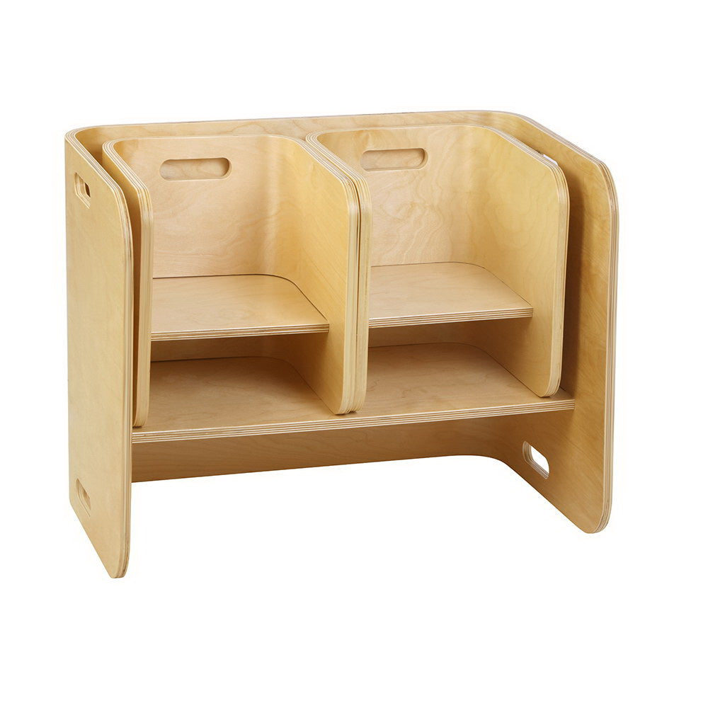 Kid's Tables, Chairs & Seats: Keezi 3PCS Kids Table and Chairs Set Multifunctional Storage Desk
