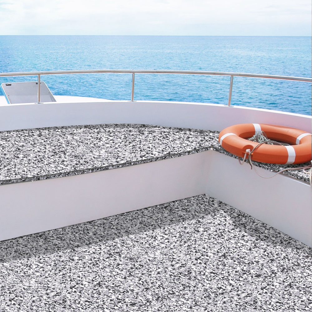 Boating Accessories: Seamanship EVA Foam Boat Flooring Marine Mat Decking Sheet 240x90x0.6cm Camo