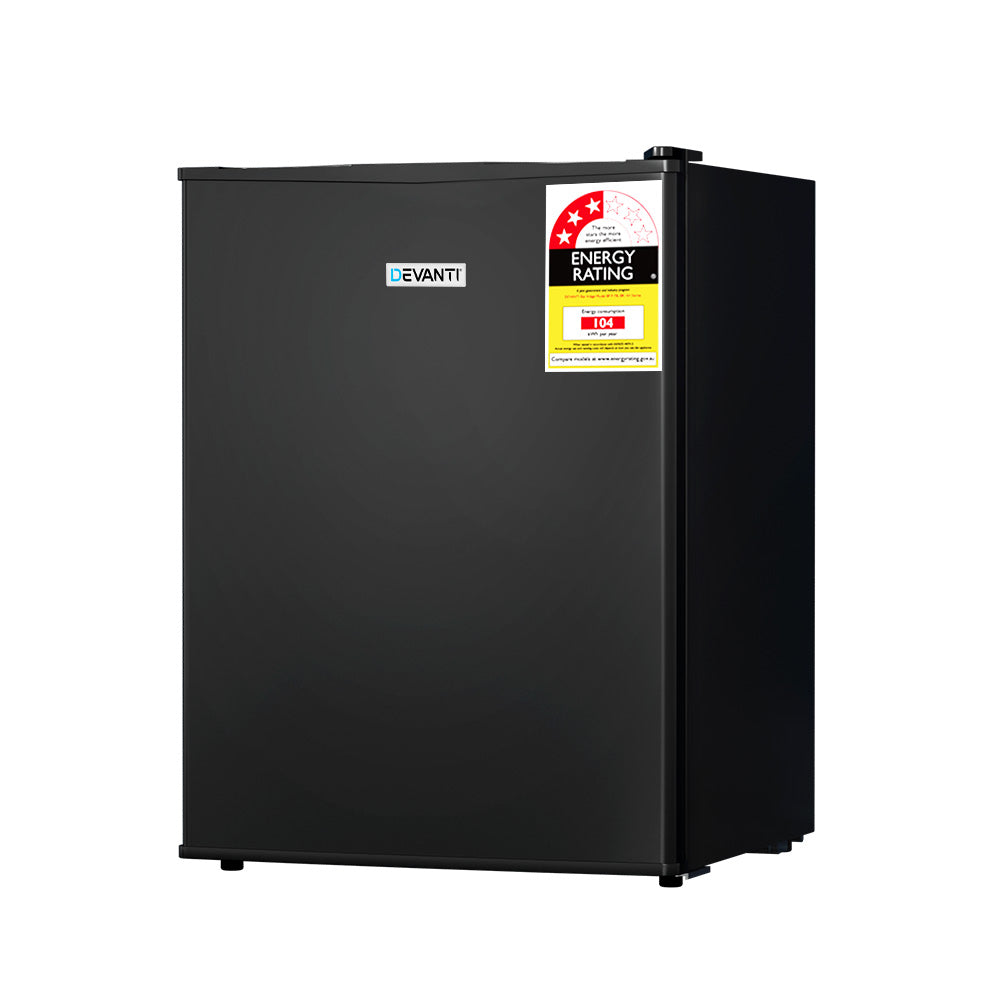 Fridges: Devanti 70L Bar Fridge Black
