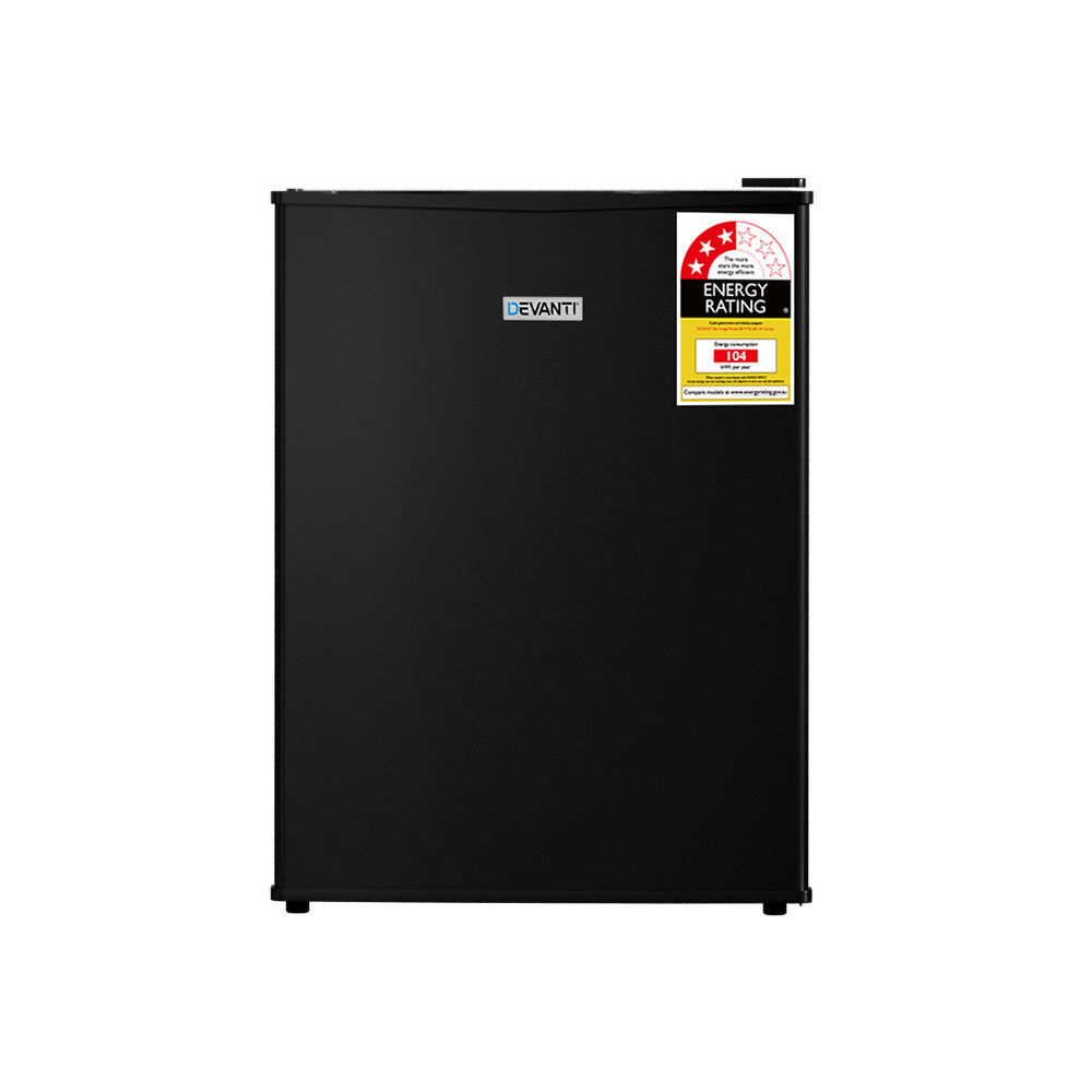 Fridges: Devanti 70L Bar Fridge Black