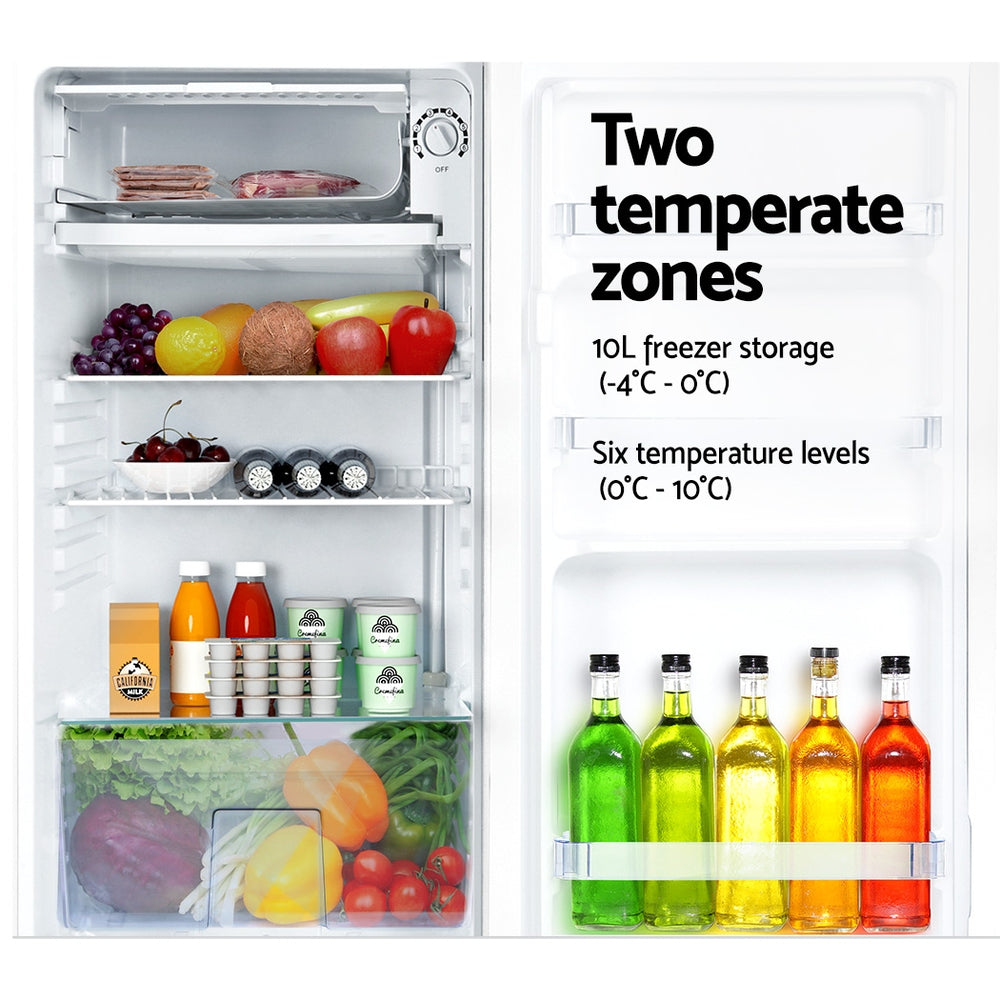 Fridges: Devanti 95L Bar Fridge White