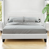 Beds & Bed Frames: Artiss Bed Frame Double Size White NEO