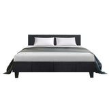 Artiss Bed Frame Queen Size Charcoal NEO