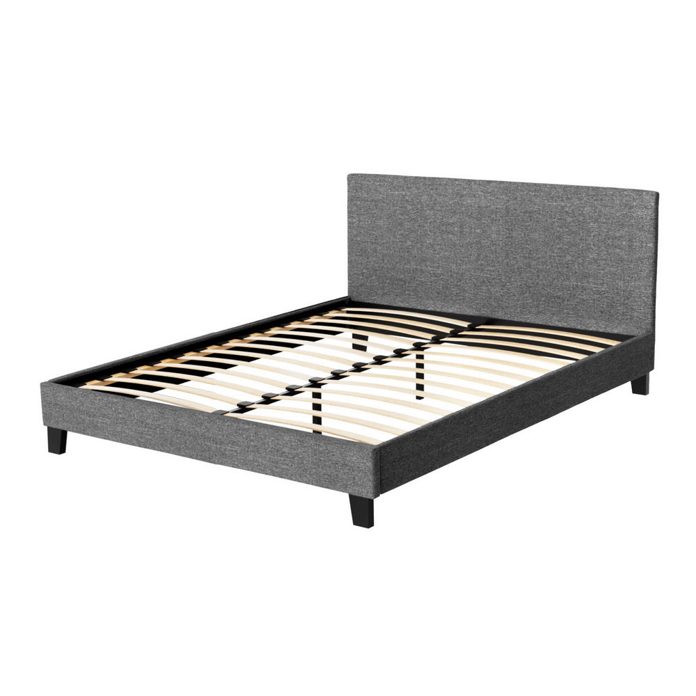 Beds & Bed Frames: Artiss Bed Frame Queen Size Grey NEO