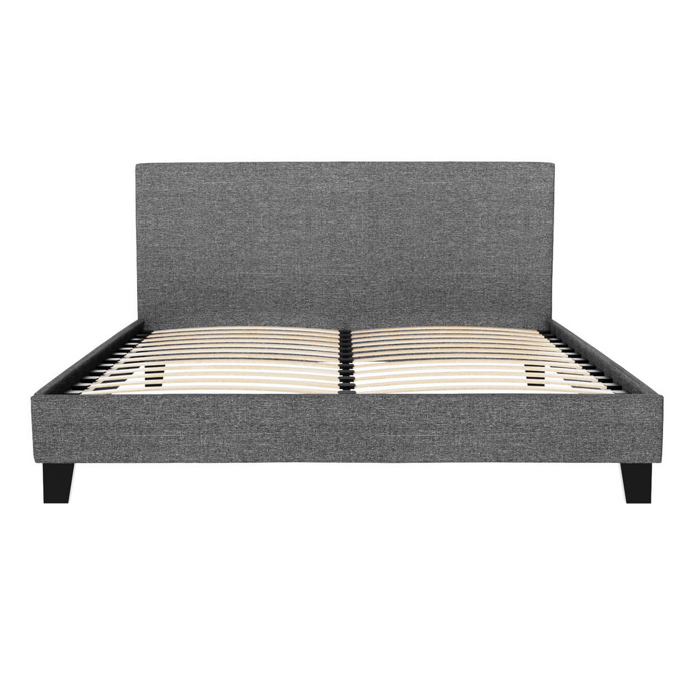Beds & Bed Frames: Artiss Bed Frame Queen Size Grey NEO