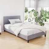 Artiss Bed Frame Single Size Grey NEO